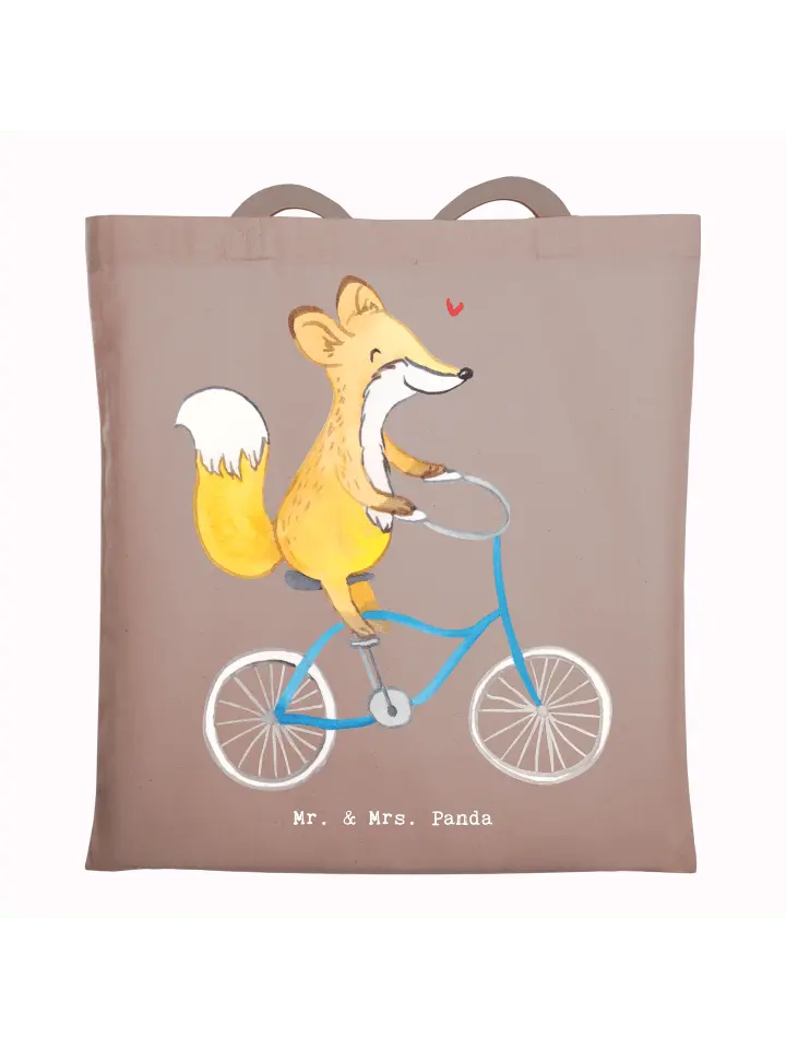 Сумка для переноски Mr & Mrs Panda Fuchs Fahrrad fahren ohne Spruch, пастельно-коричневый
Сумка для переноски Mr & Mrs Panda Fuchs Fahrrad fahren ohne Spruch, пастельно-коричневый
