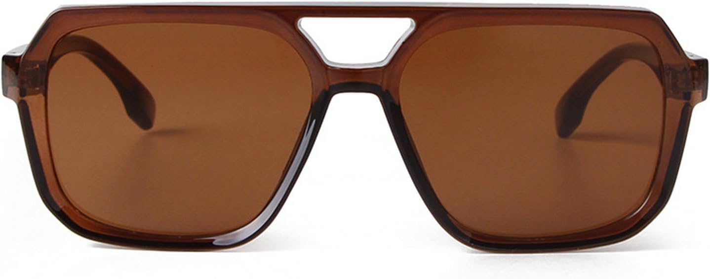 Ретро-солнцезащитные очки-пилот для женщин и мужчин. Модные классические квадратные солнцезащитные очки в стиле 70-х годов. Винтажные градиентные коричнево-зеленые оттенки mincl, Brown
Ретро-солнцезащитные очки-пилот для женщин и мужчин. Модные классические квадратные солнцезащитные очки в стиле 70-х годов. Винтажные градиентные коричнево-зеленые оттенки mincl, Brown