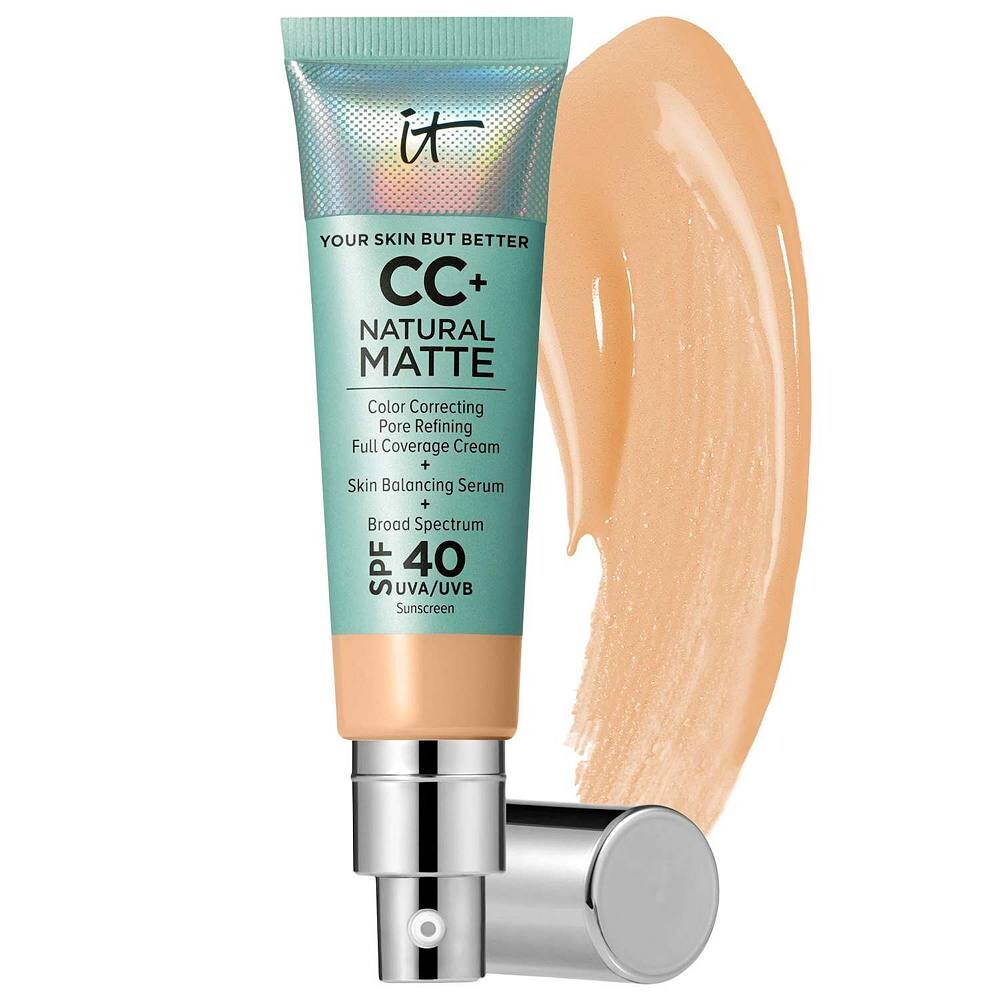 IT Cosmetics CC+ Cream Натуральная матовая основа с SPF 40, цвет Light Medium Warm
IT Cosmetics CC+ Cream Натуральная матовая основа с SPF 40, цвет Light Medium Warm