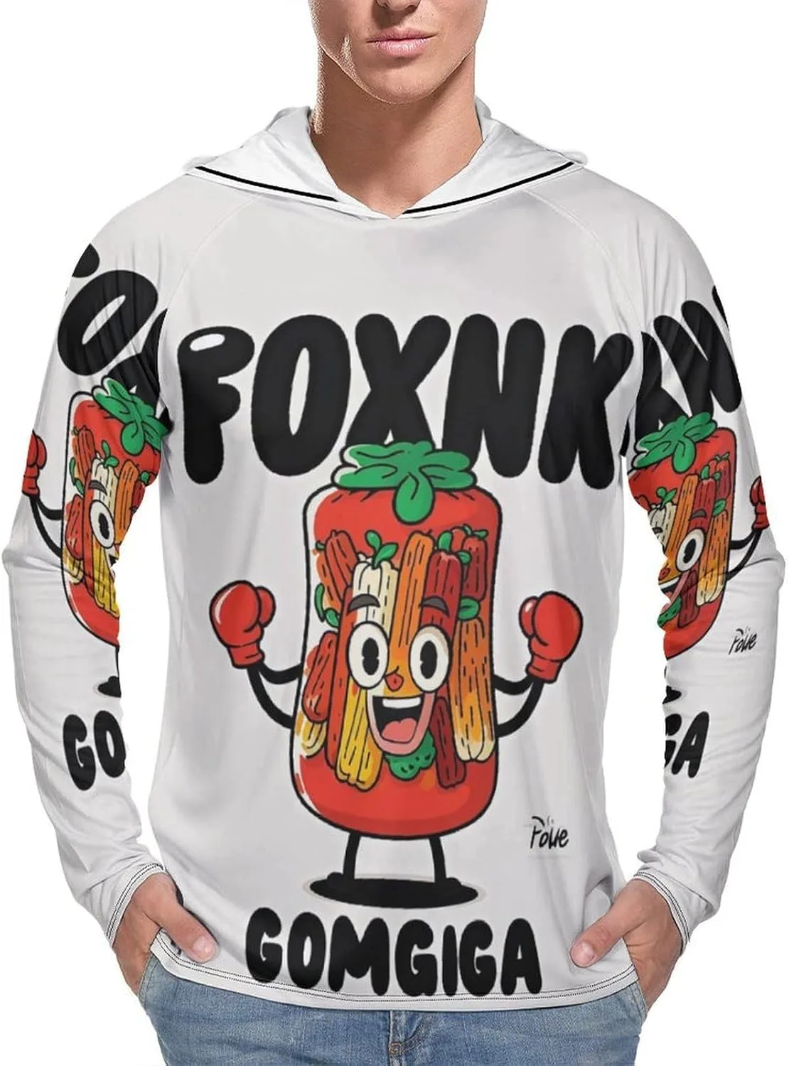 Мужская толстовка с капюшоном UPF 50+ для защиты от солнца, с принтом, легкая и быстросохнущая FHESDCW
Мужская толстовка с капюшоном UPF 50+ для защиты от солнца, с принтом, легкая и быстросохнущая FHESDCW