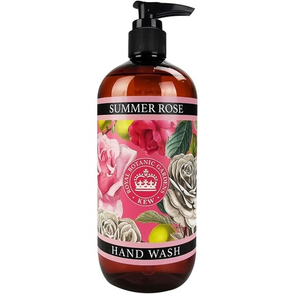 Жидкое мыло для мытья рук Royal Botanic Kew Gardens 500 мл, без парабенов и SLS, летняя роза The English Soap Company
Жидкое мыло для мытья рук Royal Botanic Kew Gardens 500 мл, без парабенов и SLS, летняя роза The English Soap Company