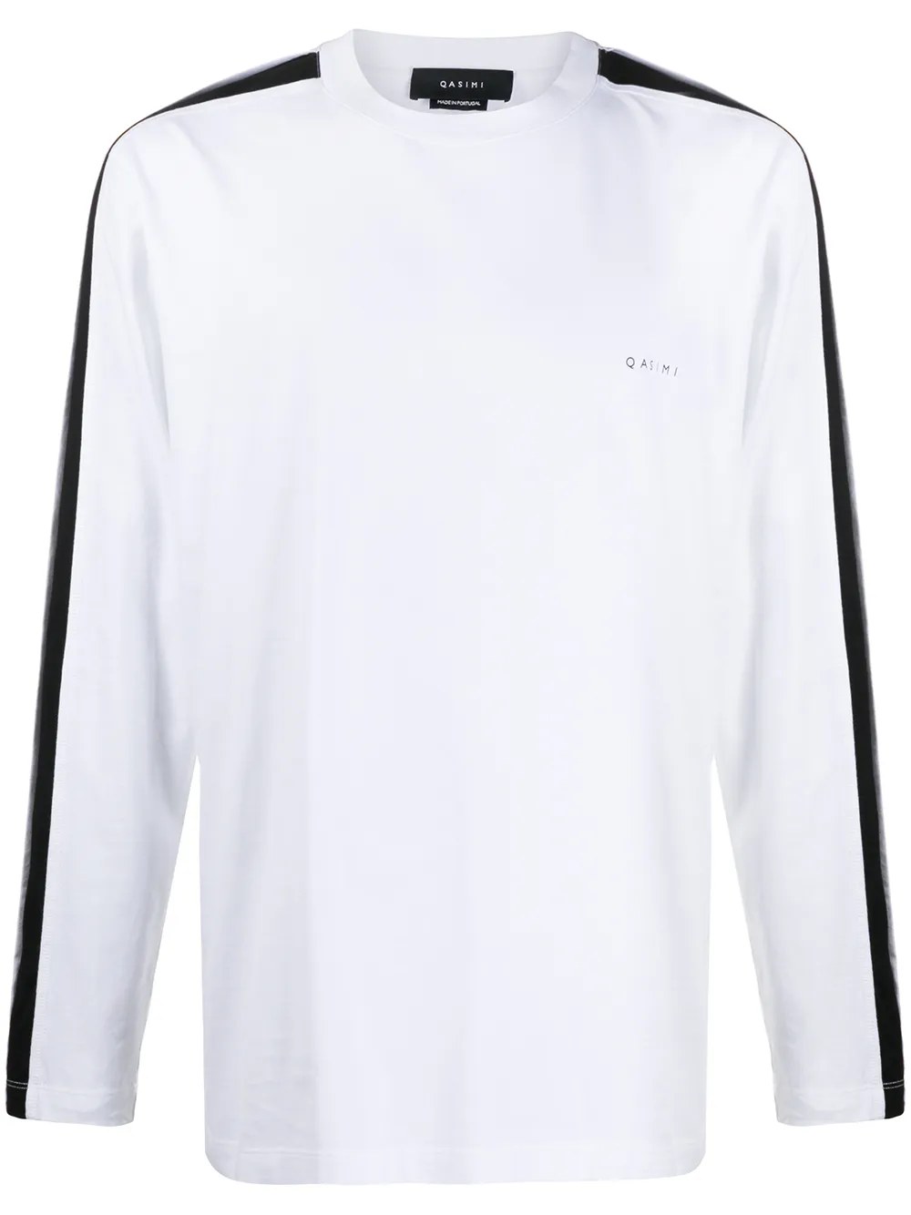 Свитер с логотипом на спине Qasimi, белый
Свитер с логотипом на спине Qasimi, белый