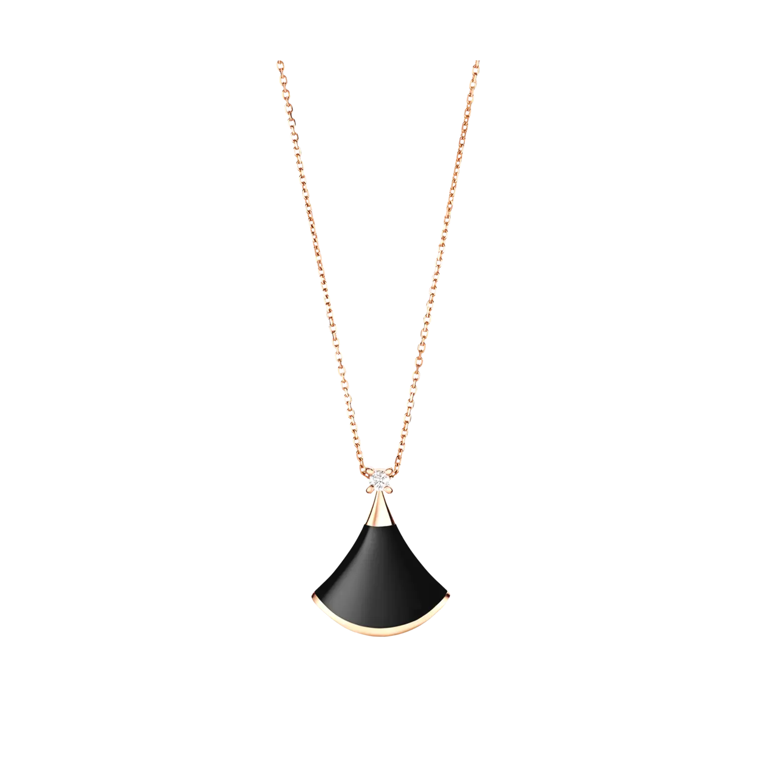 Колье Bulgari Divas' dream из розового золота 18 карат с ониксом и бриллиантами
Колье Bulgari Divas' dream из розового золота 18 карат с ониксом и бриллиантами