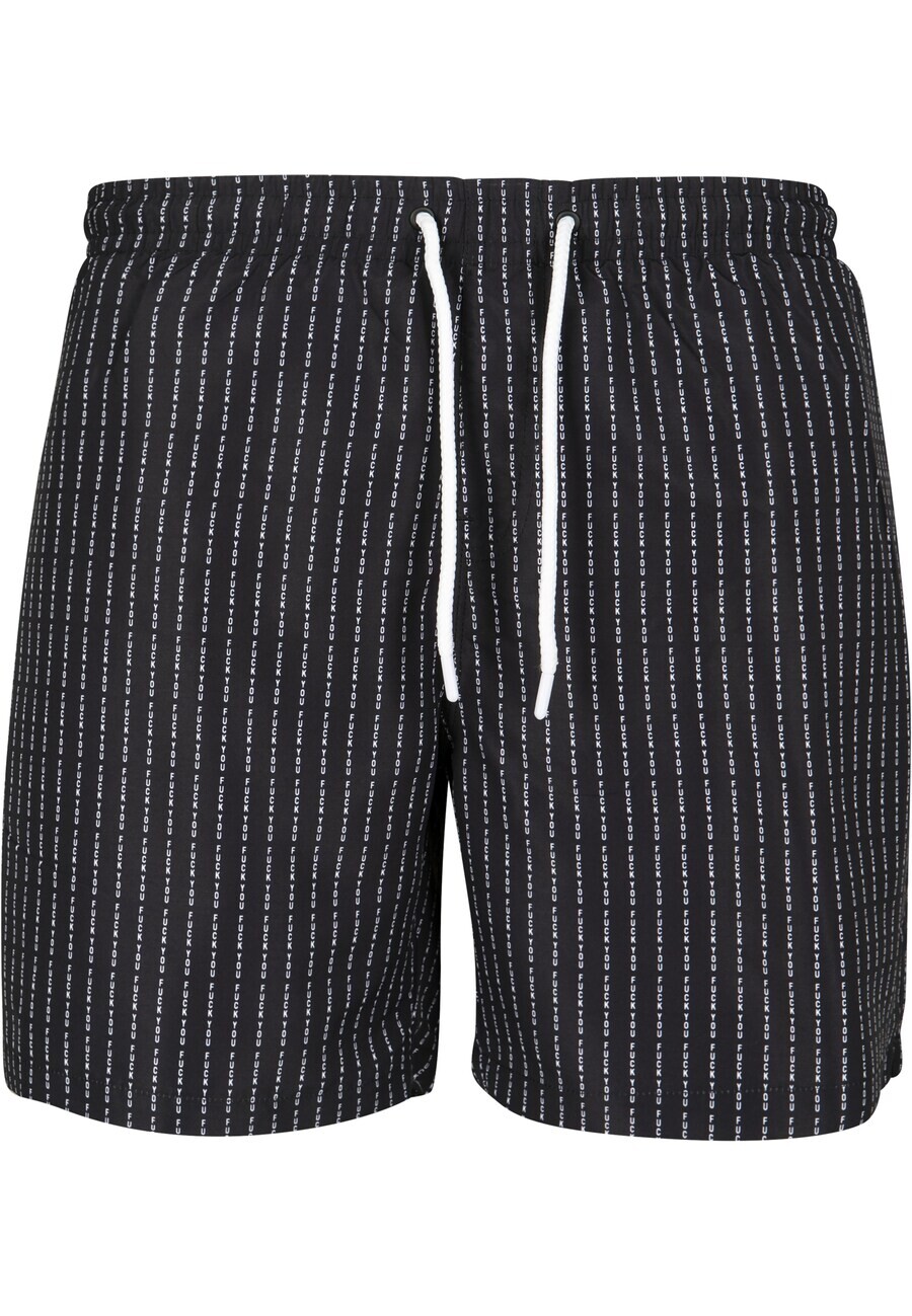 Пляжные шорты Mister Tee FUCK YOU, черный
Пляжные шорты Mister Tee FUCK YOU, черный