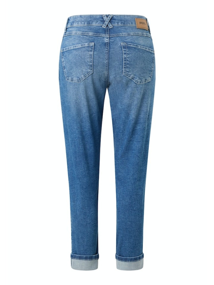 Angel Женские джинсы прямого кроя синего цвета
Angel Женские джинсы прямого кроя синего цвета