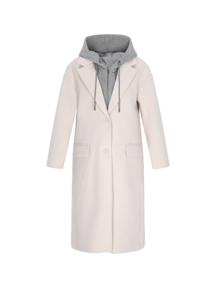 Пальто myMo ROCKS, белый 
Пальто myMo ROCKS, белый