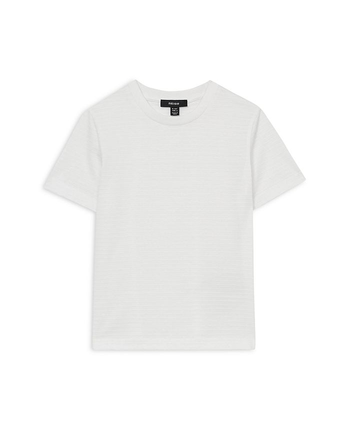 Футболка для мальчиков Leo с фактурным узором - подростковая REISS, белый
Футболка для мальчиков Leo с фактурным узором - подростковая REISS, белый