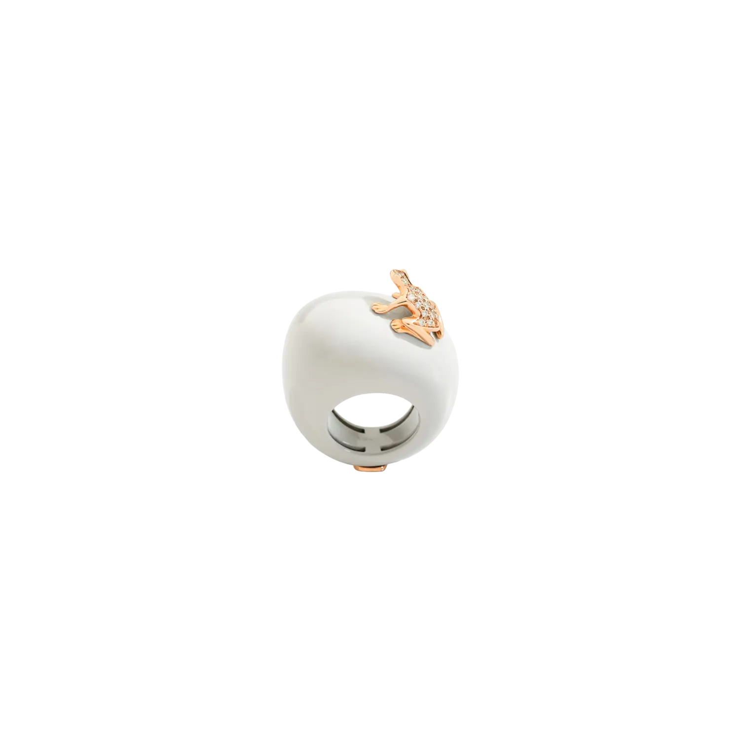 Кольцо Dada Arrigoni Happy frog из розового золота с бриллиантами
Кольцо Dada Arrigoni Happy frog из розового золота с бриллиантами