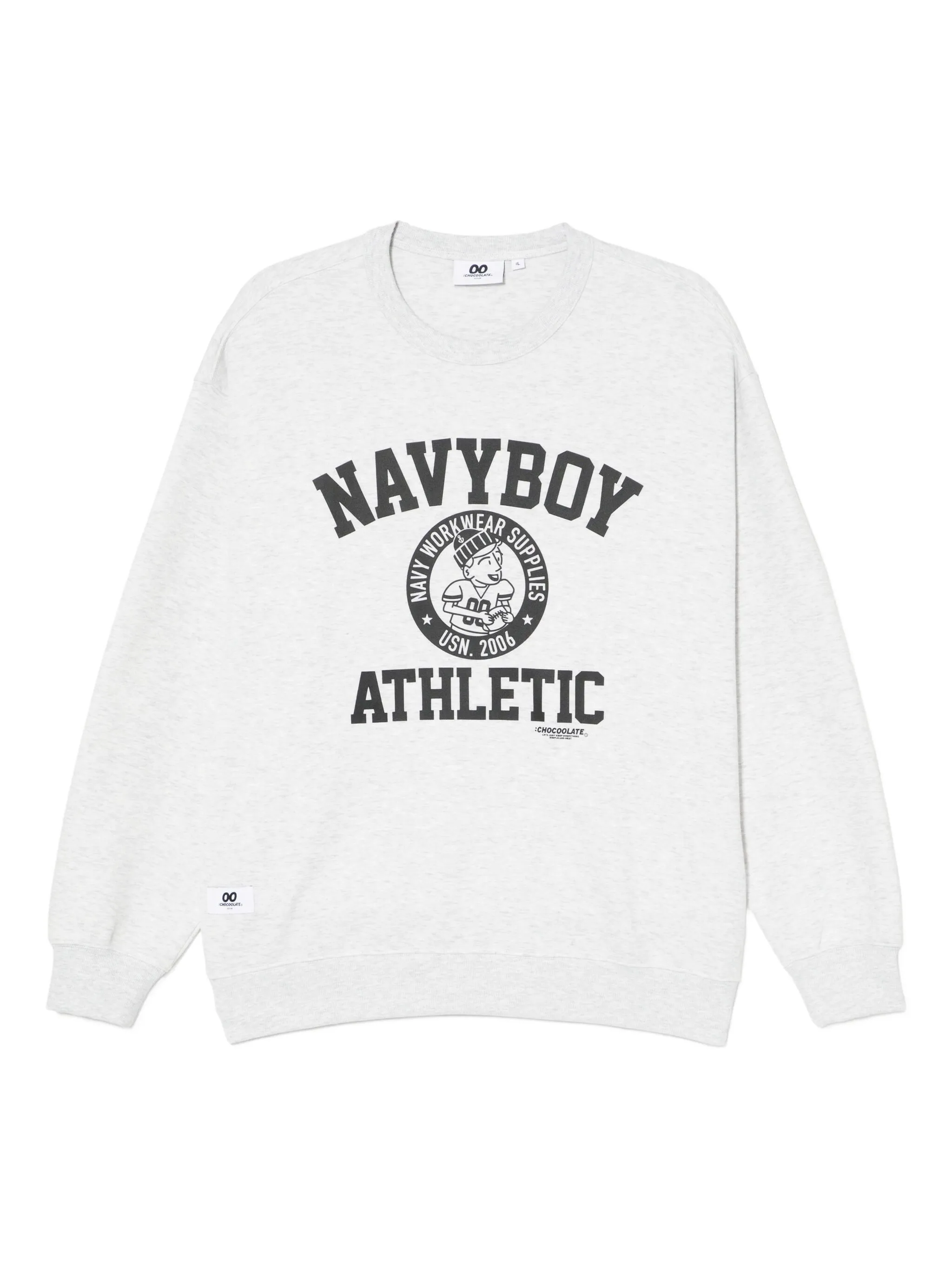 Толстовка с графичным принтом Chocoolate, серый
Толстовка с графичным принтом Chocoolate, серый