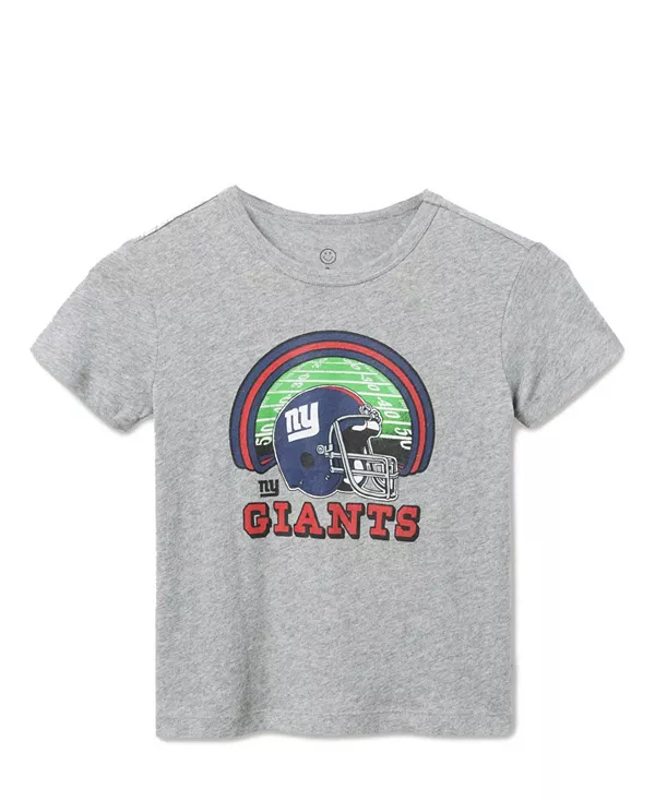 Футболка унисекс с символикой New York Giants - для малышей и взрослых. Junk Food Clothing, серый
Футболка унисекс с символикой New York Giants - для малышей и взрослых. Junk Food Clothing, серый