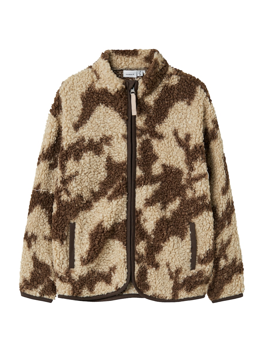 Вязаный кардиган NAME IT NKMOZIAS, коричневый/капучино
Вязаный кардиган NAME IT NKMOZIAS, коричневый/капучино