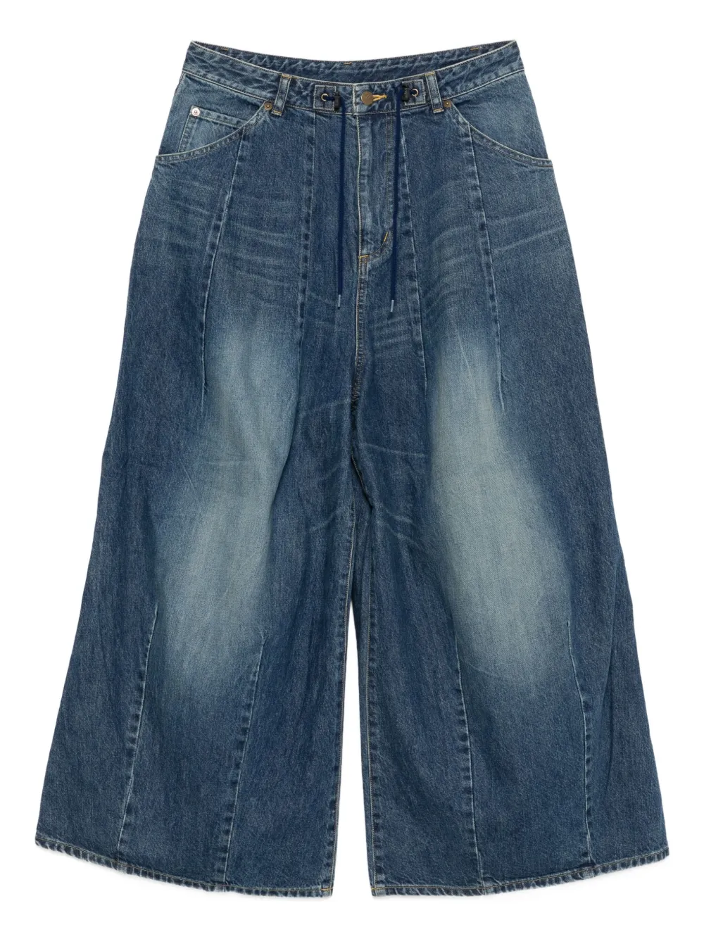 Джинсы с декоративными швами Needles, синий
Джинсы с декоративными швами Needles, синий