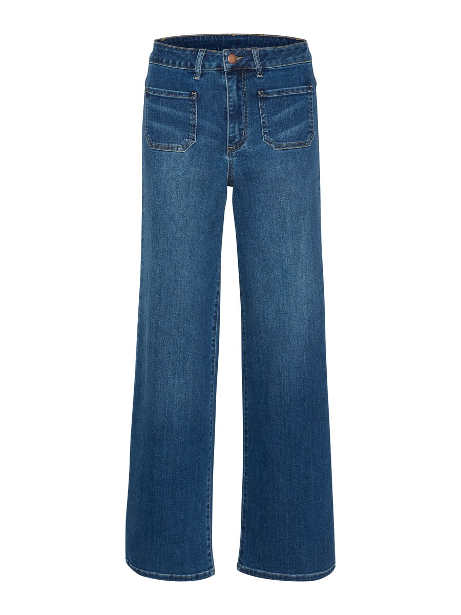 Джинсы с широкими штанинами Kaffe Karla, синий деним
Джинсы с широкими штанинами Kaffe Karla, синий деним