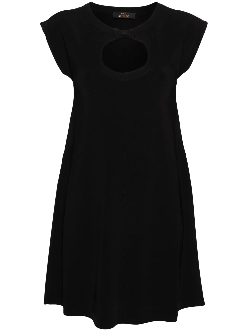 Мини-юбка в рубчик Twinset, черный
Мини-юбка в рубчик Twinset, черный