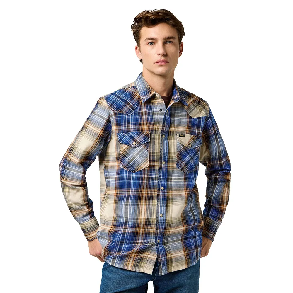Рубашка Wrangler Western Regular Fit, синий
Рубашка Wrangler Western Regular Fit, синий