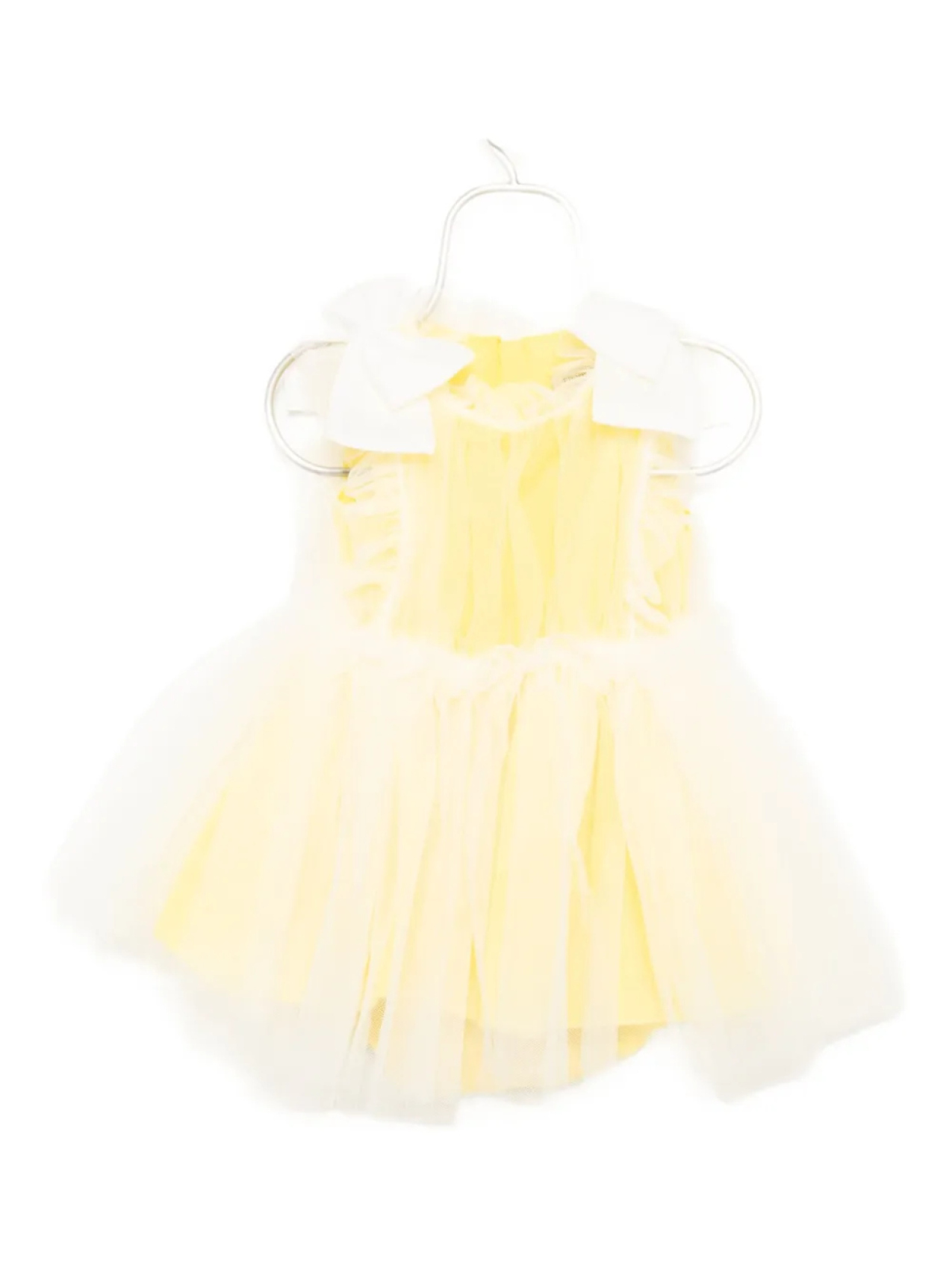 Платье миди с оборками и панталонами Hucklebones London, желтый
Платье миди с оборками и панталонами Hucklebones London, желтый