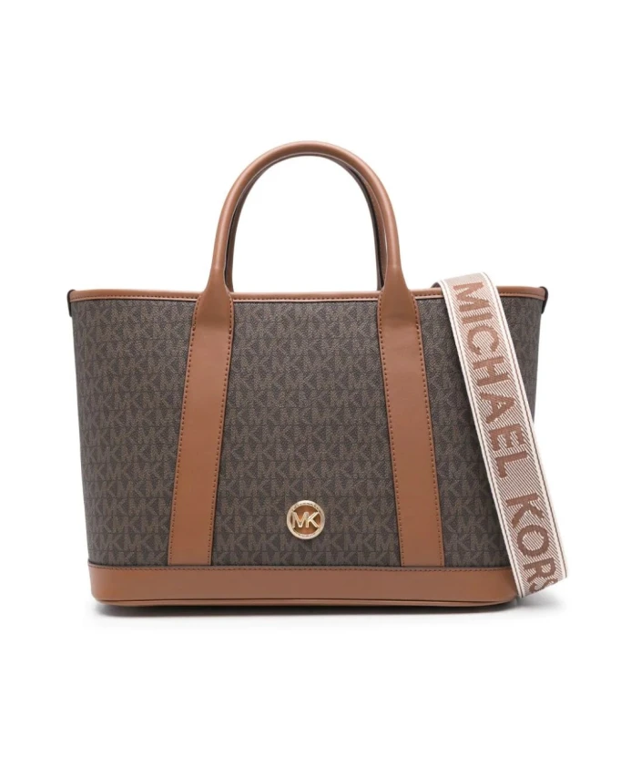 Повседневный клатч клатч Michael Kors, коричневый 
Повседневный клатч клатч Michael Kors, коричневый