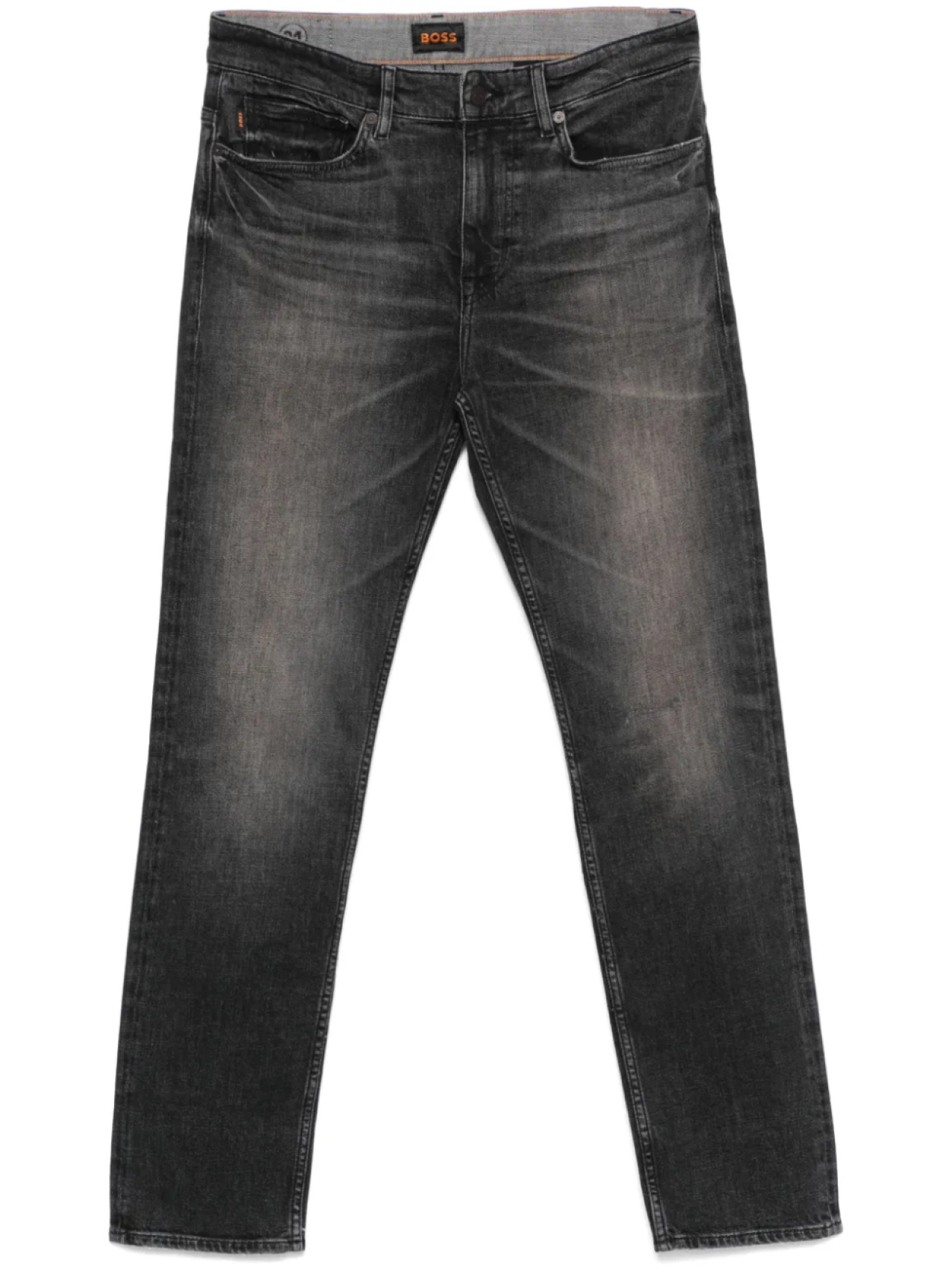 Джинсы узкого кроя с нашивкой-логотипом BOSS, серый
Джинсы узкого кроя с нашивкой-логотипом BOSS, серый