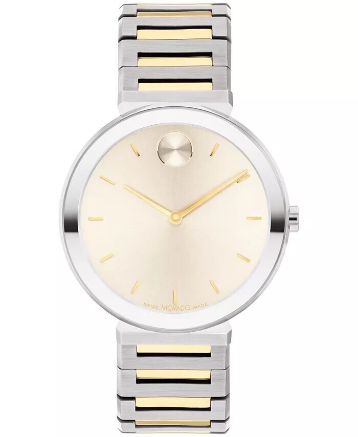 Женские швейцарские кварцевые двухцветные часы Bold Horizon из нержавеющей стали, 34 мм Movado
Женские швейцарские кварцевые двухцветные часы Bold Horizon из нержавеющей стали, 34 мм Movado