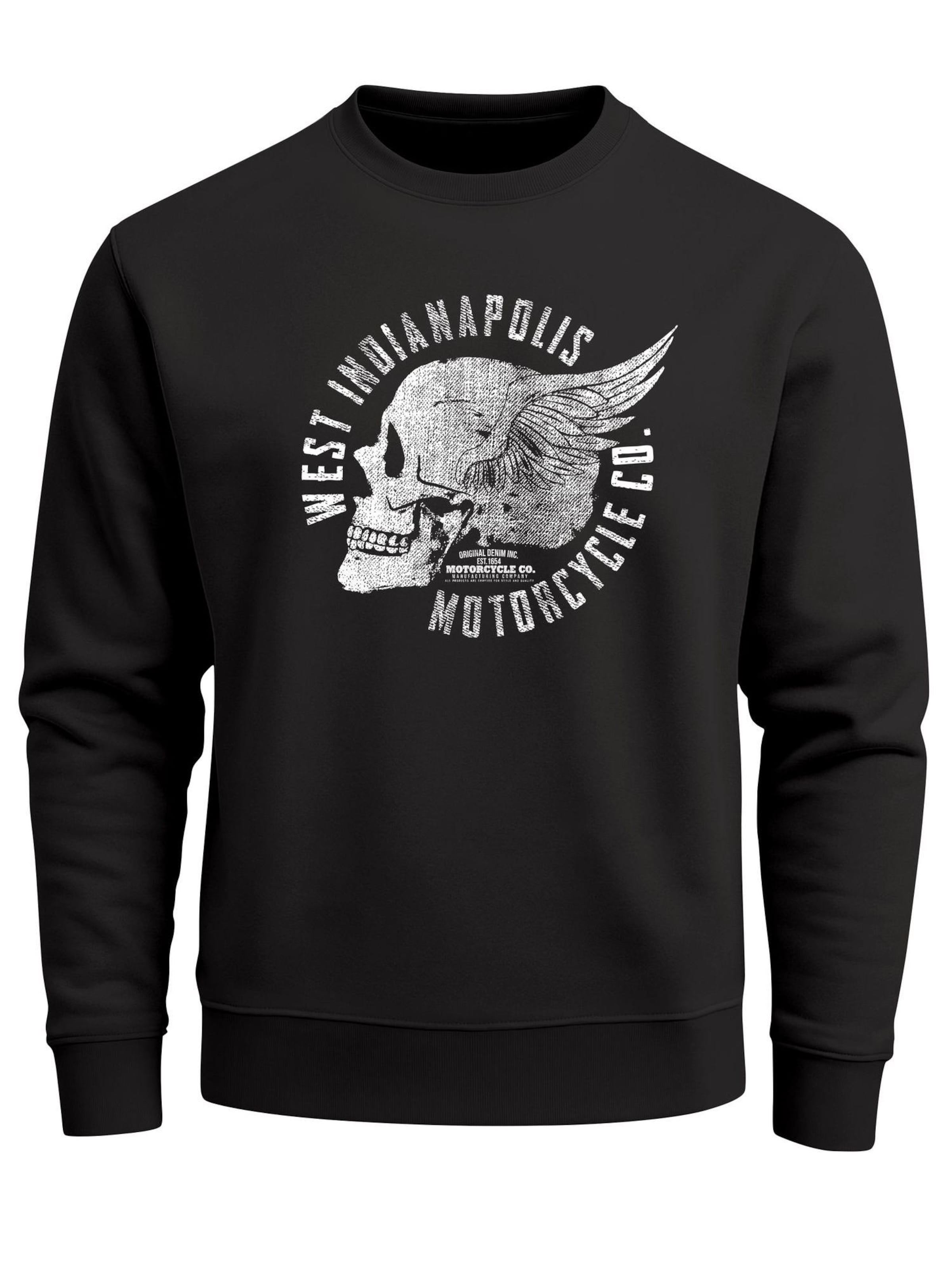 Neverless Свитшот 'Wing Skull' в черном цвете
Neverless Свитшот 'Wing Skull' в черном цвете