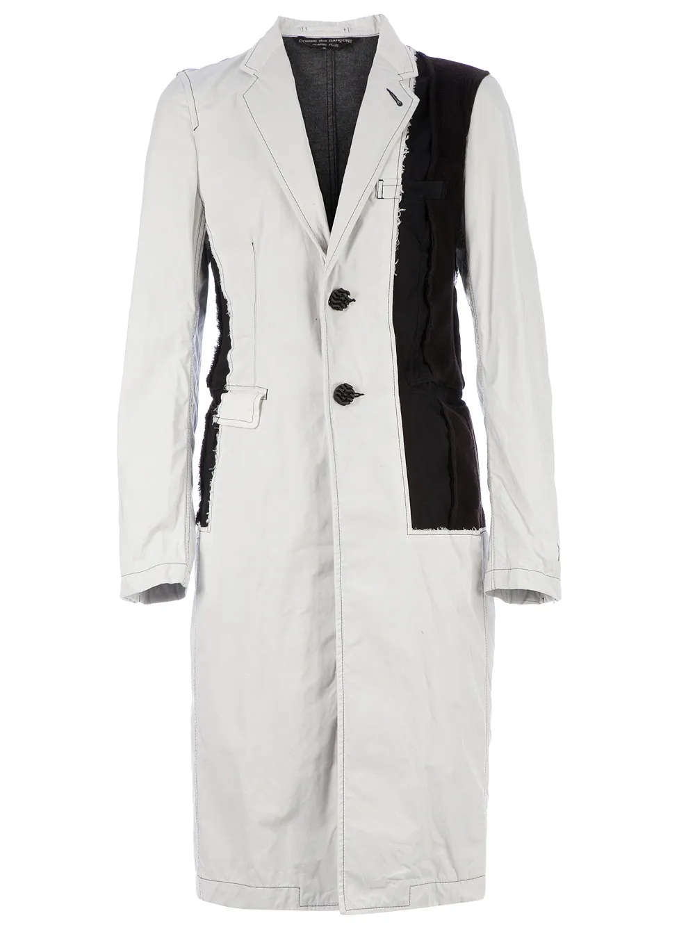 Пальто с контрастными вставками Comme Des Garçons Homme Plus, белый
Пальто с контрастными вставками Comme Des Garçons Homme Plus, белый