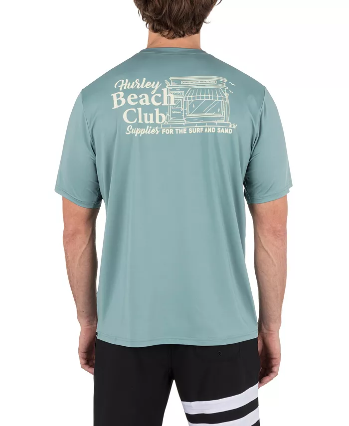 Мужская гибридная футболка с коротким рукавом Hurley, зеленый
Мужская гибридная футболка с коротким рукавом Hurley, зеленый