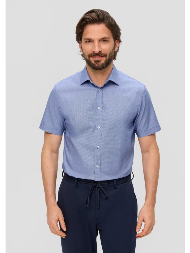 Рубашка sOliver BLACK LABEL kurzarm, синий
Рубашка sOliver BLACK LABEL kurzarm, синий