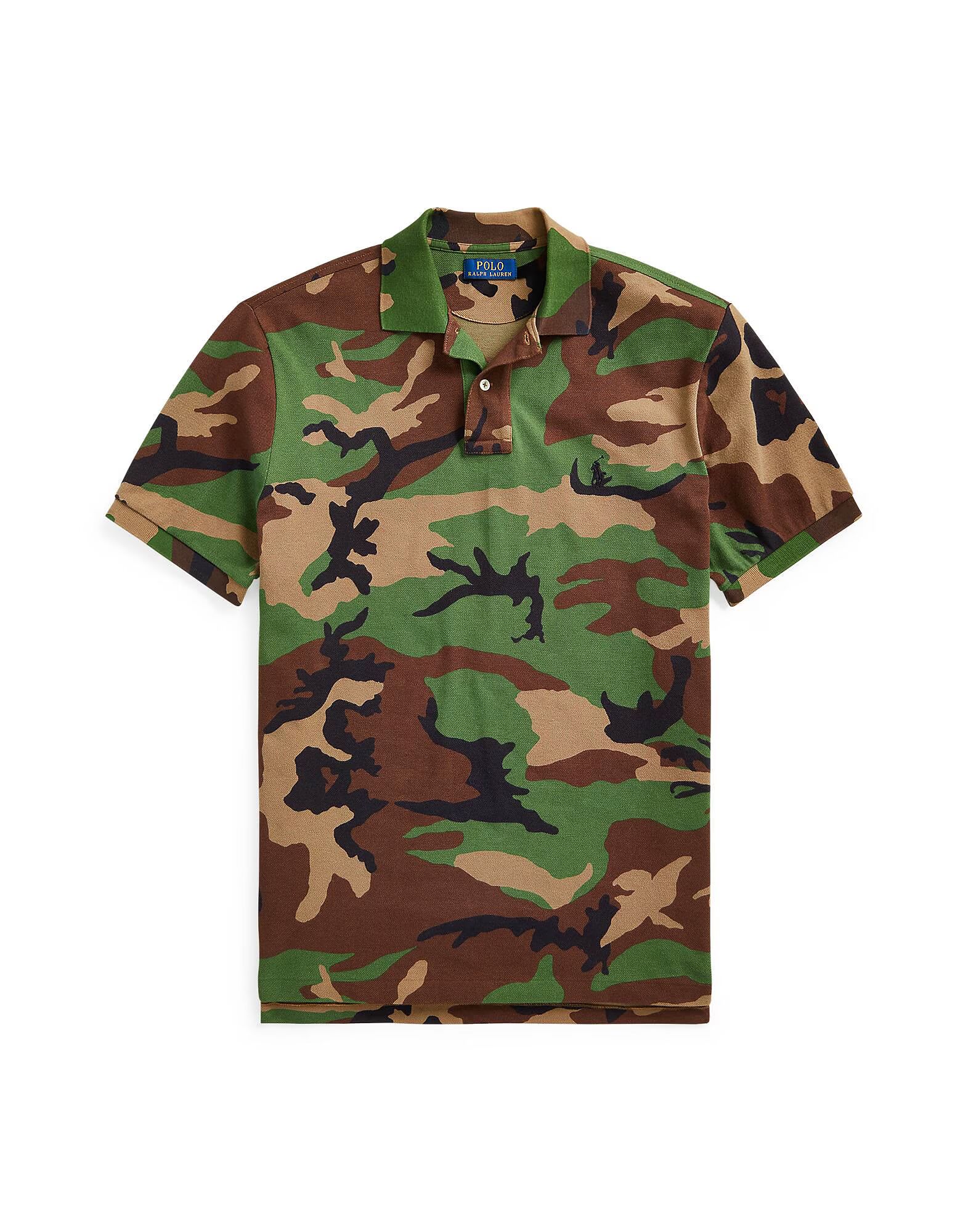Рубашка поло Custom Slim Fit Camo Mesh Polo Shirt Polo Ralph Lauren, зеленый
Рубашка поло Custom Slim Fit Camo Mesh Polo Shirt Polo Ralph Lauren, зеленый