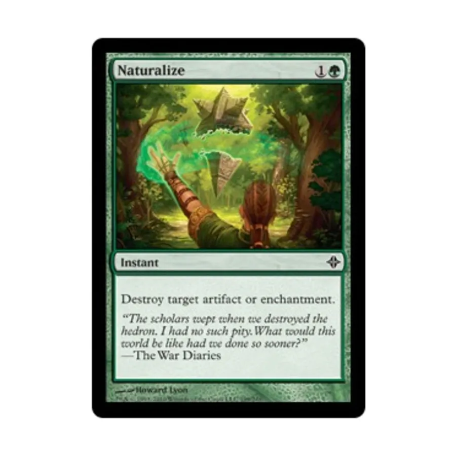 CCG Натурализовать (C) (Фольга), MTG - Rise of the Eldrazi
CCG Натурализовать (C) (Фольга), MTG - Rise of the Eldrazi