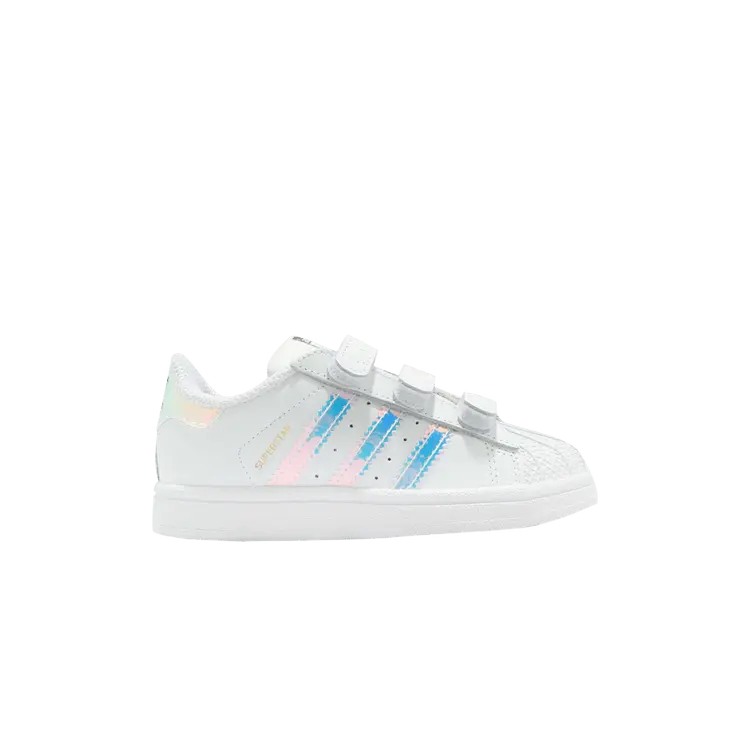 Кроссовки adidas Superstar CF I 'Metallic Silver', белый
Кроссовки adidas Superstar CF I 'Metallic Silver', белый