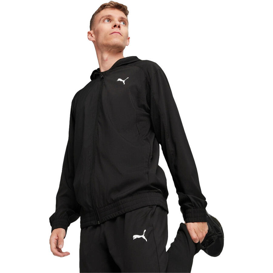 Куртка Puma Fit Woven на молнии, черная, мужская
Куртка Puma Fit Woven на молнии, черная, мужская