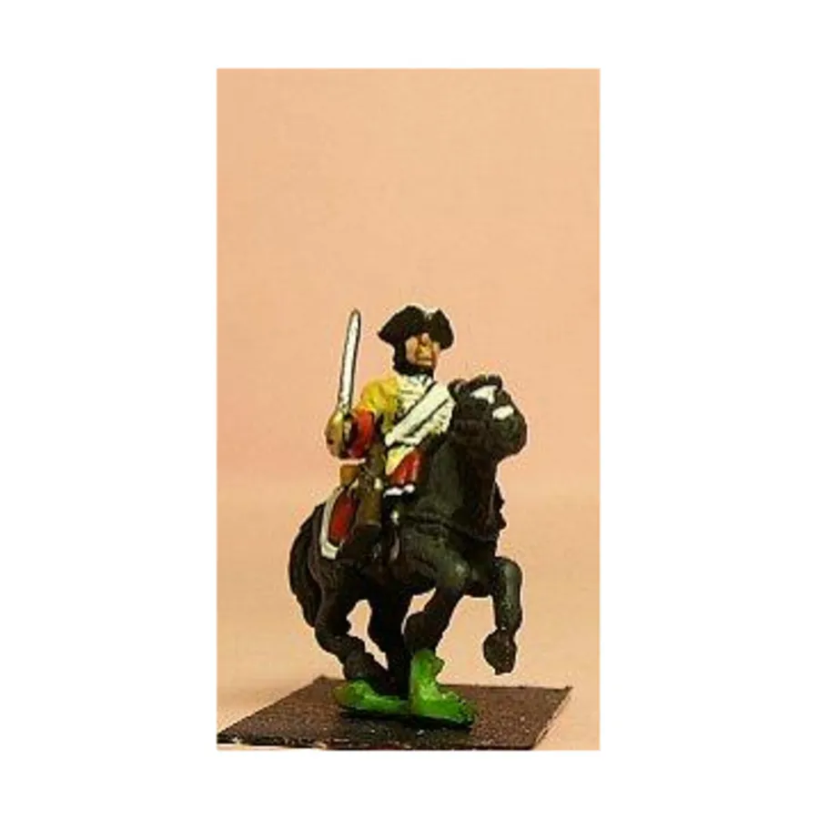 Линейная/гвардейская кавалерия в треуголке с кружевом на пальто, European Armies 1660-1745 - Cavalry - Assorted (15mm)
Линейная/гвардейская кавалерия в треуголке с кружевом на пальто, European Armies 1660-1745 - Cavalry - Assorted (15mm)