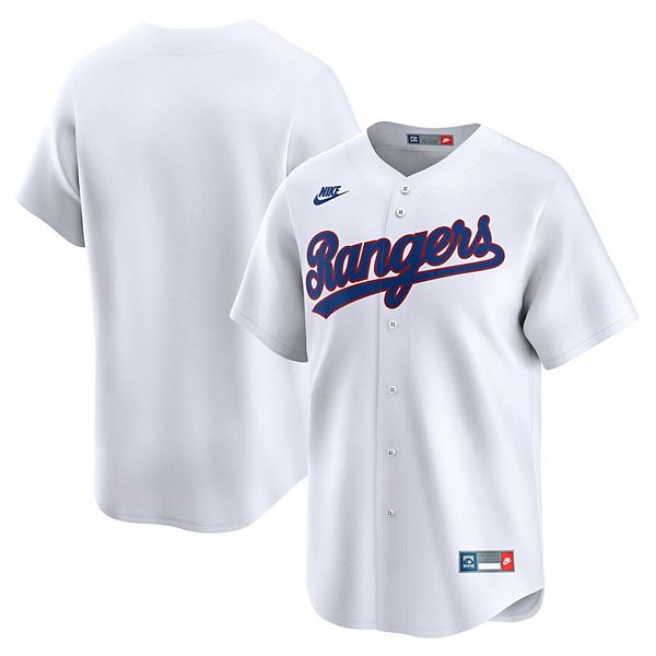 Мужская белая футболка Texas Rangers Cooperstown Collection Limited Nike
Мужская белая футболка Texas Rangers Cooperstown Collection Limited Nike