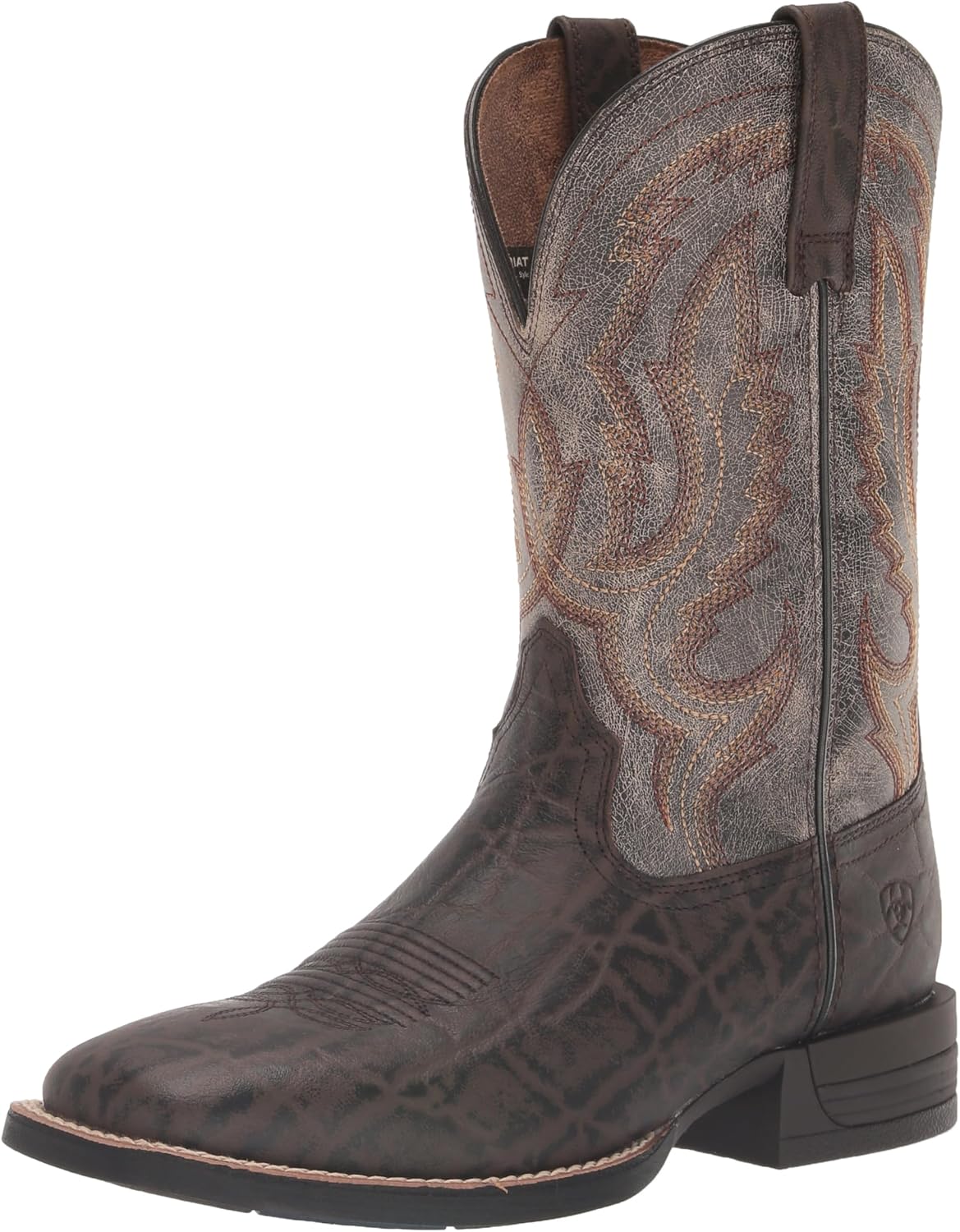Мужские вестерн-сапоги Ariat Steadfast, серый/шоколадный
Мужские вестерн-сапоги Ariat Steadfast, серый/шоколадный