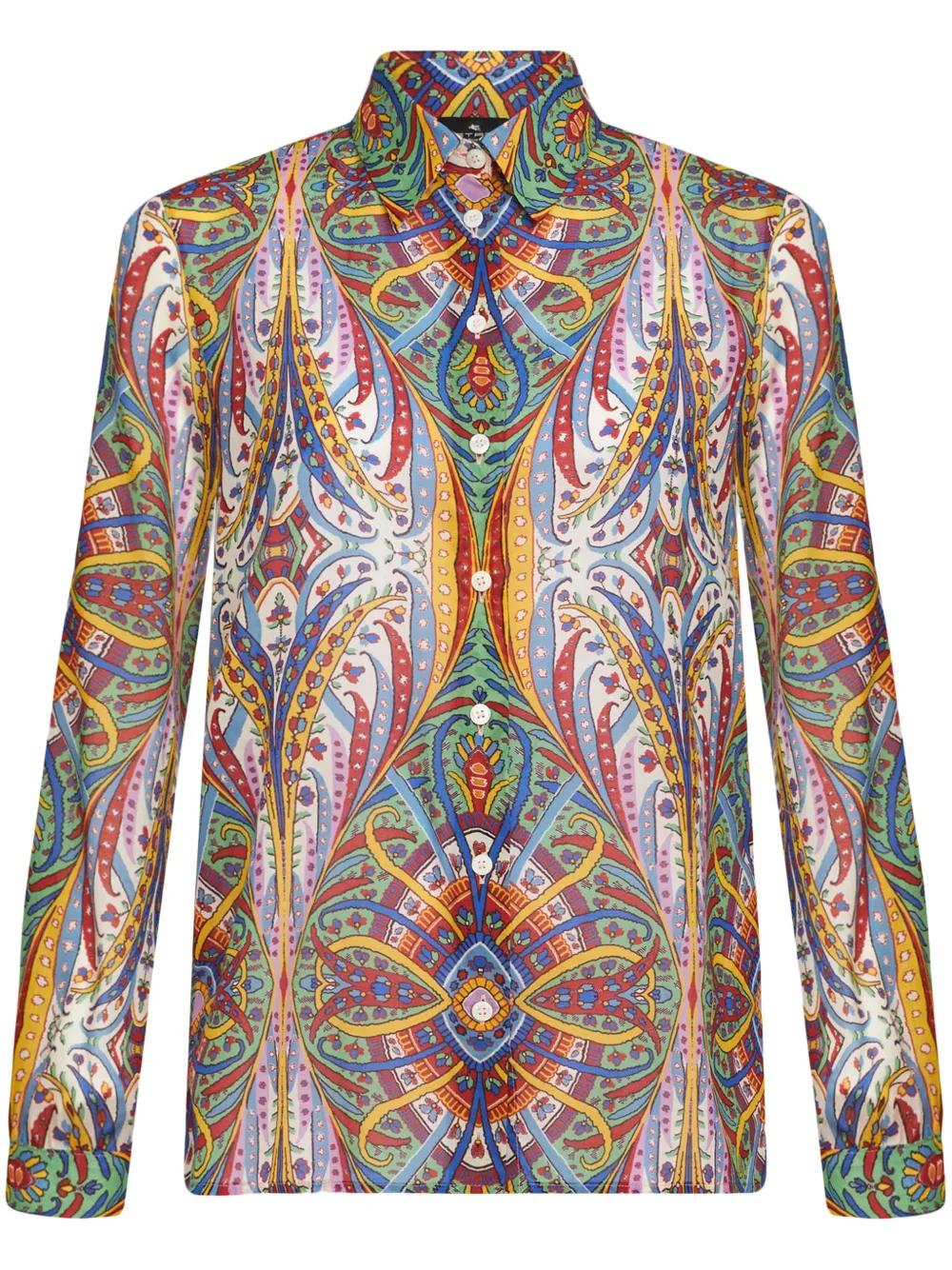 Рубашка с принтом пейсли Etro, зеленый
Рубашка с принтом пейсли Etro, зеленый