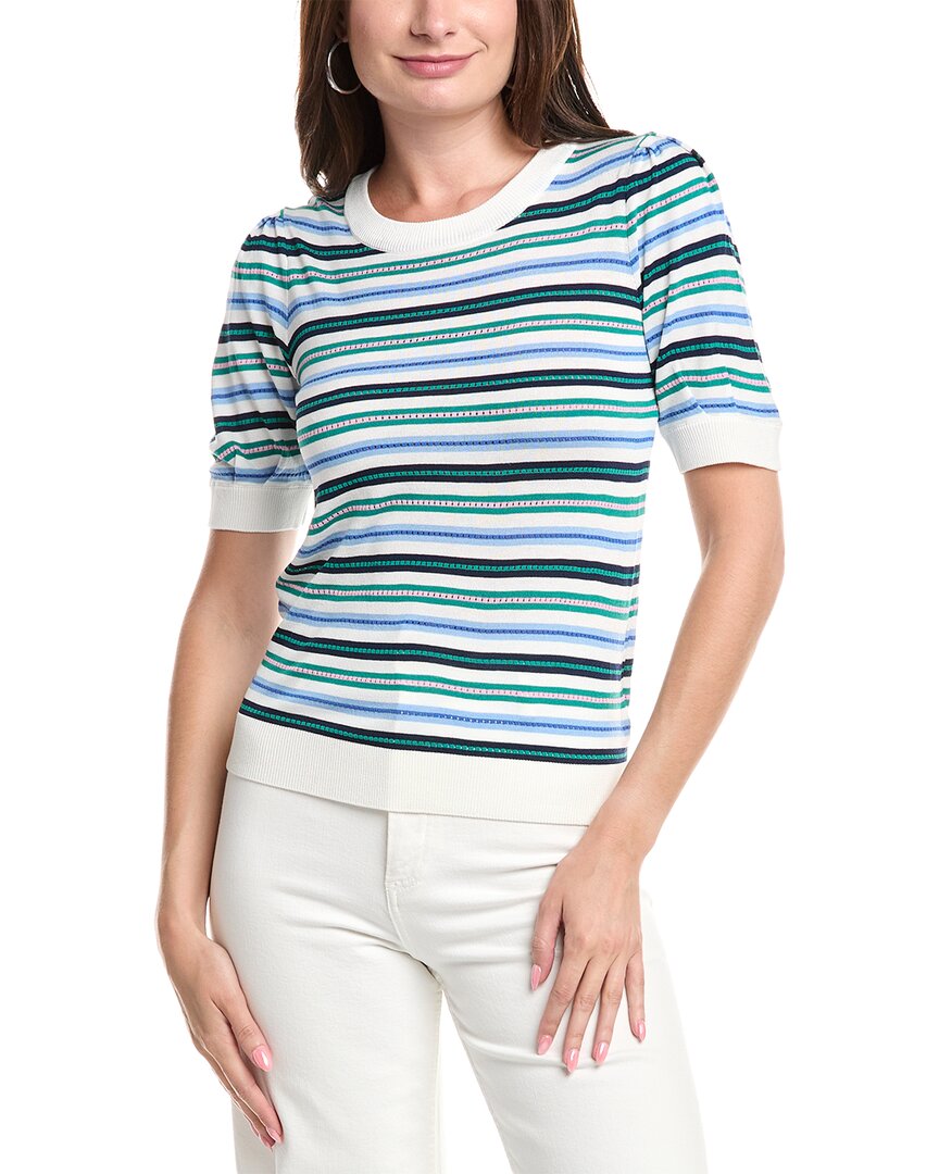 T Tahari Свитер с рукавами-фонариками, синий
T Tahari Свитер с рукавами-фонариками, синий