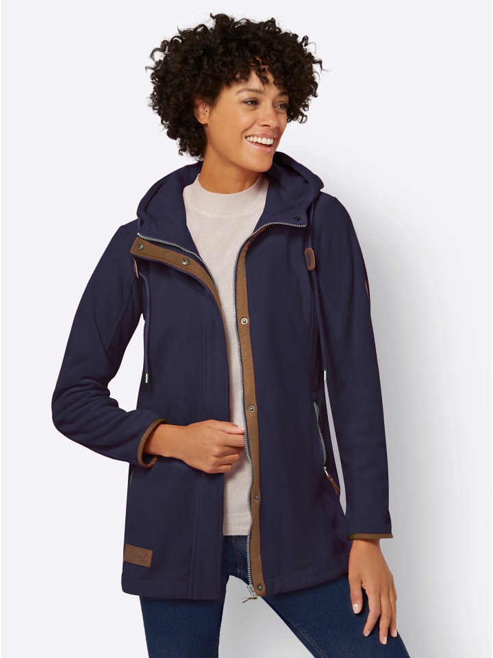 Флисовая куртка с капюшоном темно-синего цвета WITT WEIDEN
Флисовая куртка с капюшоном темно-синего цвета WITT WEIDEN