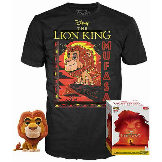 Набор Фигурок Pop & Tee Disney Эль Рей Леон Муфаса Funko
Набор Фигурок Pop & Tee Disney Эль Рей Леон Муфаса Funko