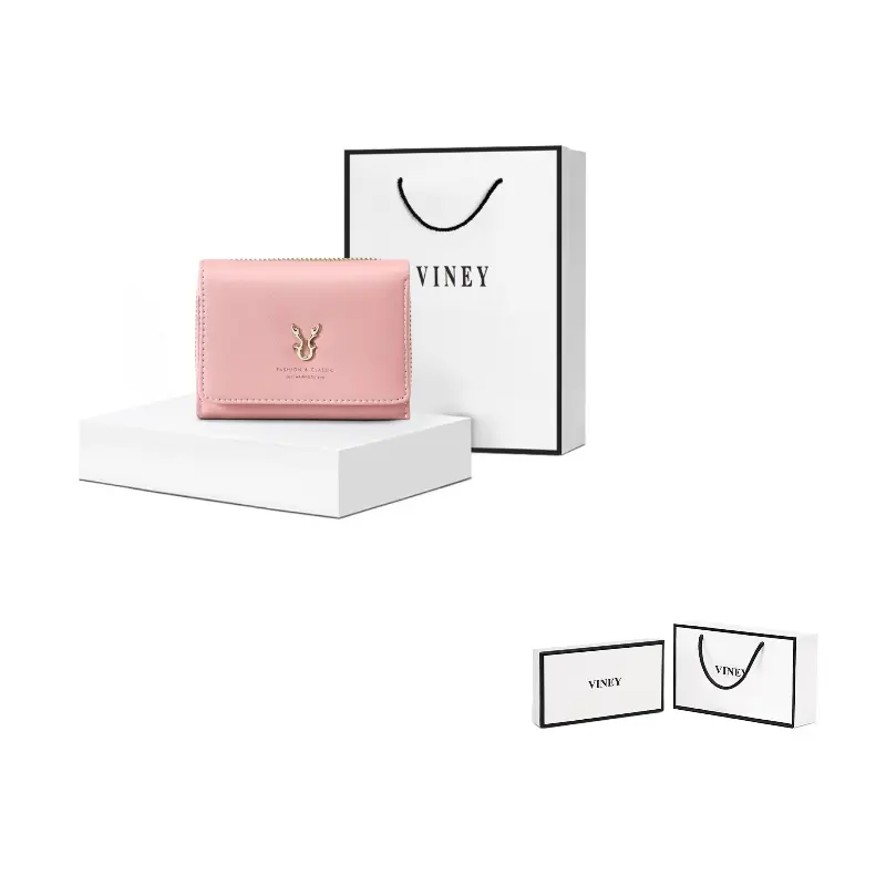 VINEY Кожаный женский кошелек для монет розовый, 2141+Pink
VINEY Кожаный женский кошелек для монет розовый, 2141+Pink