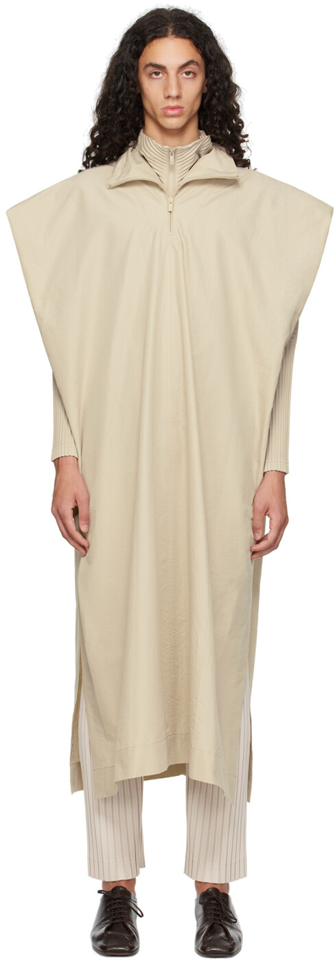 Пустая рубашка HOMME PLISSe ISSEY MIYAKE, бежевый
Пустая рубашка HOMME PLISSe ISSEY MIYAKE, бежевый