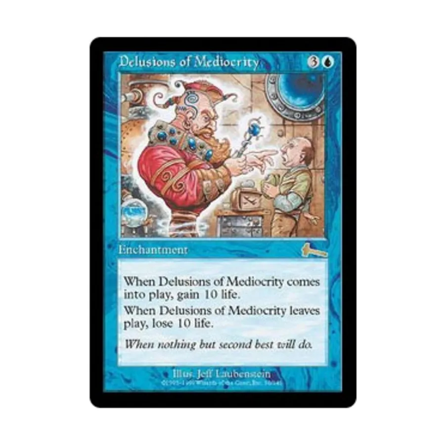 CCG Заблуждения посредственности (R), MTG - Urza's Legacy
CCG Заблуждения посредственности (R), MTG - Urza's Legacy