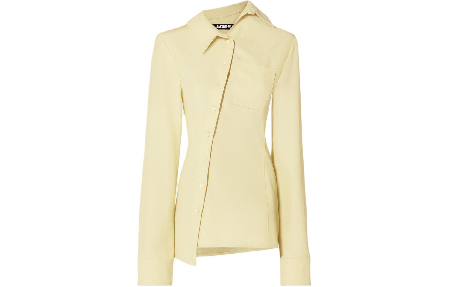 Рубашка женская бледно-желтая Jacquemus
Рубашка женская бледно-желтая Jacquemus
