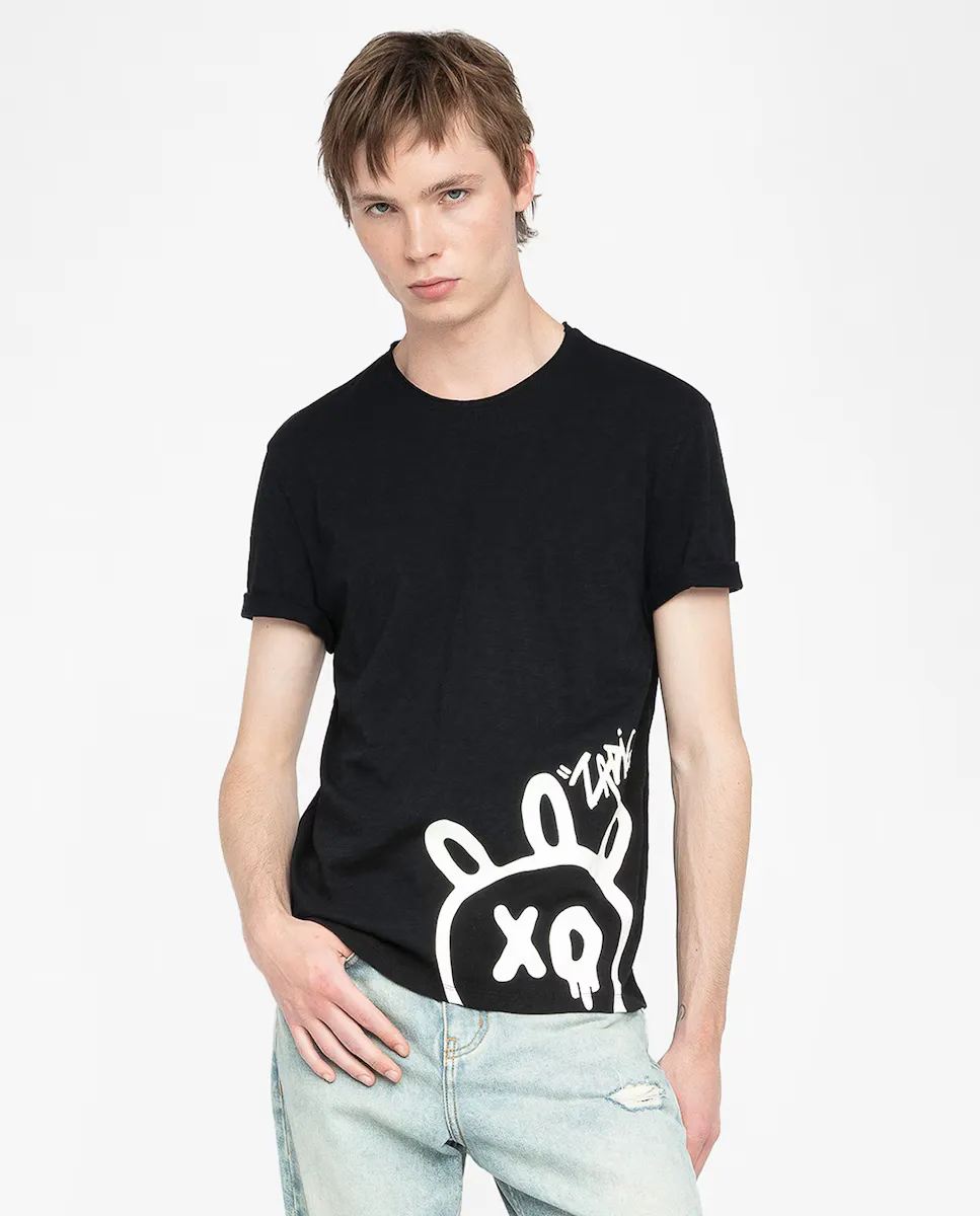 Футболка Stockly мужская с короткими рукавами Zadig & Voltaire, черный 
Футболка Stockly мужская с короткими рукавами Zadig & Voltaire, черный