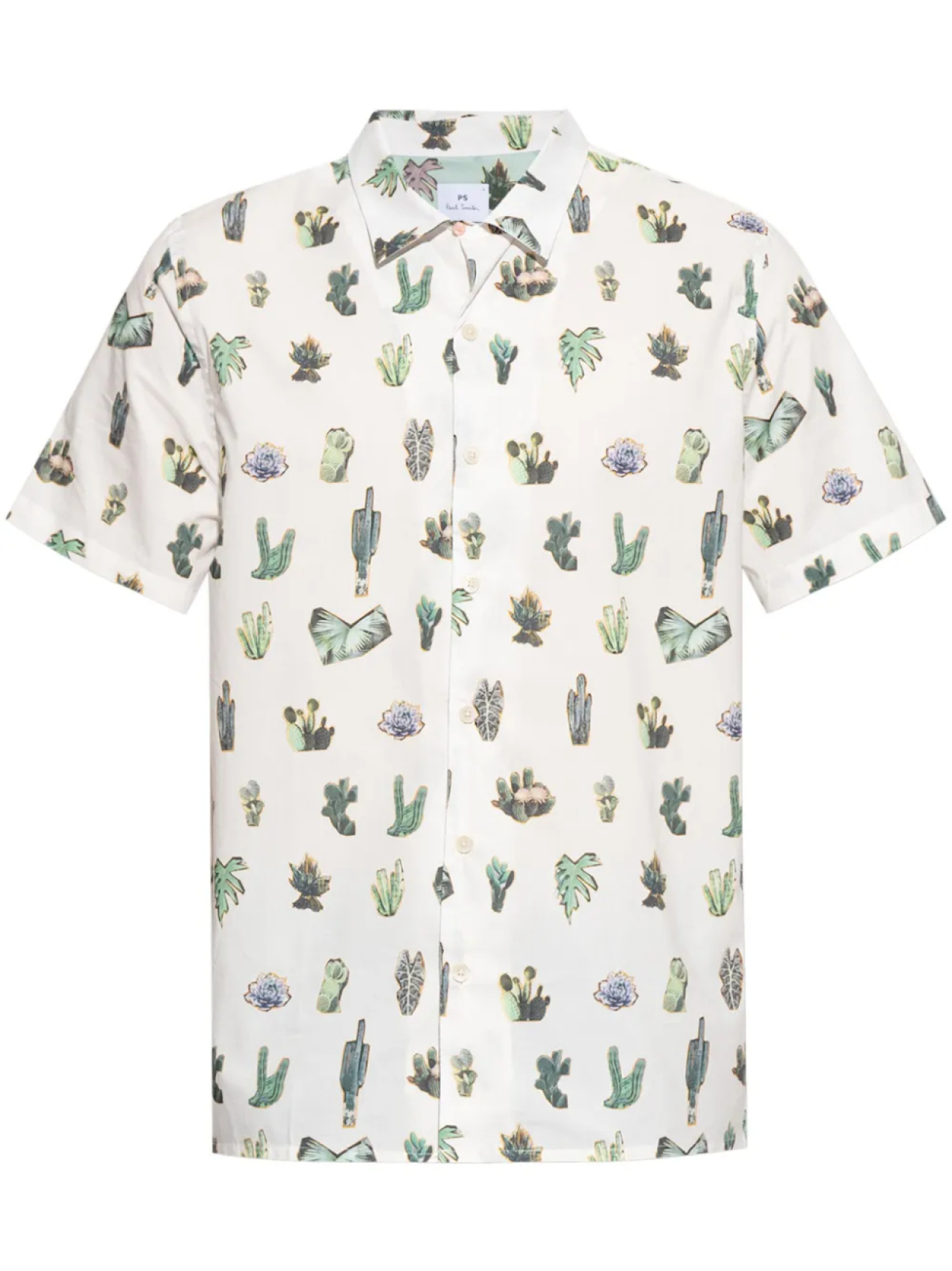 Рубашка с цветочным принтом PS Paul Smith, белый
Рубашка с цветочным принтом PS Paul Smith, белый