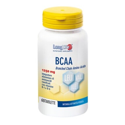 BCAA 1250 мг LongLife 60 таблеток Longlife Srl
BCAA 1250 мг LongLife 60 таблеток Longlife Srl
