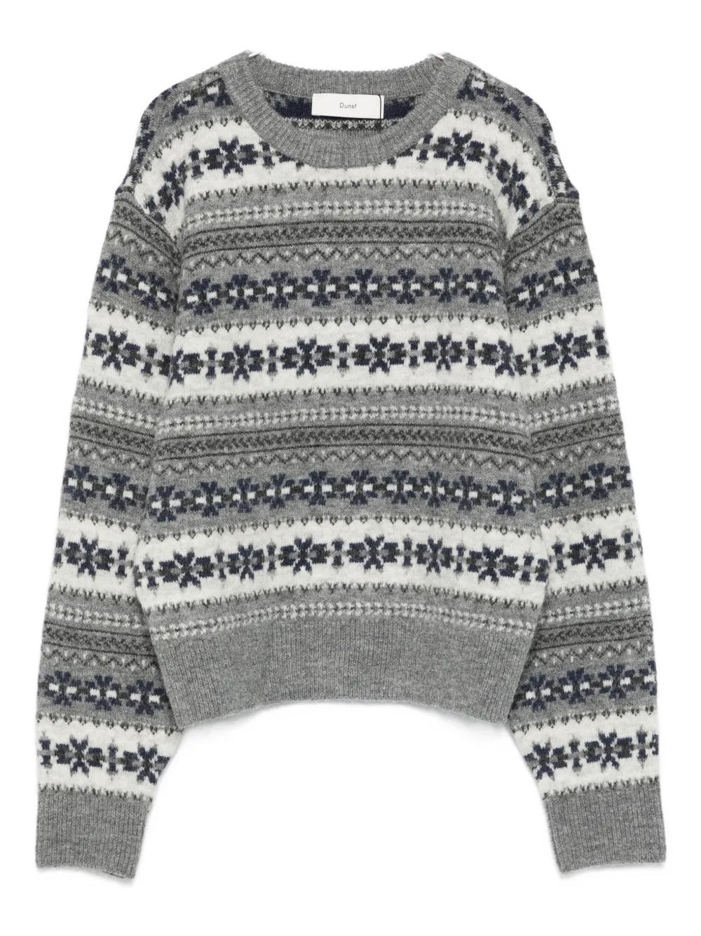 Шерстяной свитер с круглым вырезом DUNST, серый
Шерстяной свитер с круглым вырезом DUNST, серый