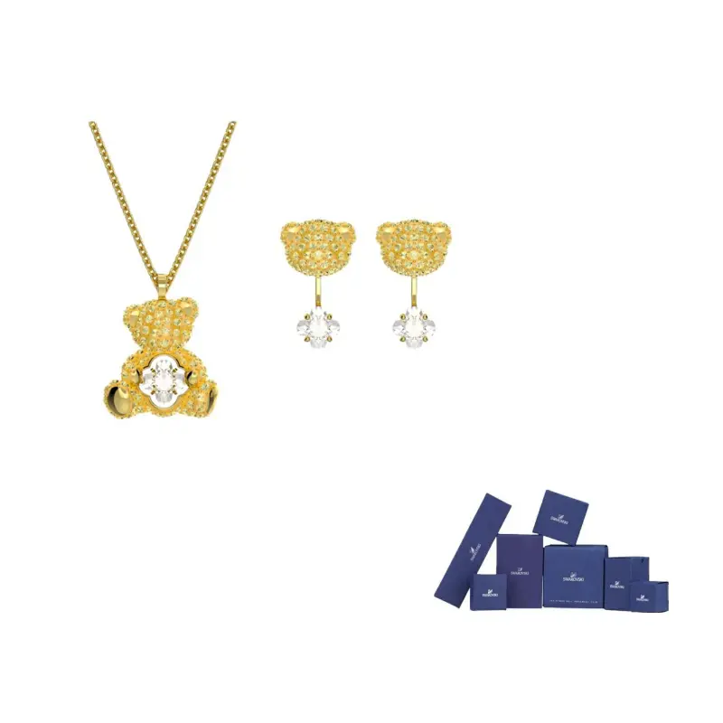 Тедди Кристалл, кубический цирконий, женское колье Swarovski
Тедди Кристалл, кубический цирконий, женское колье Swarovski