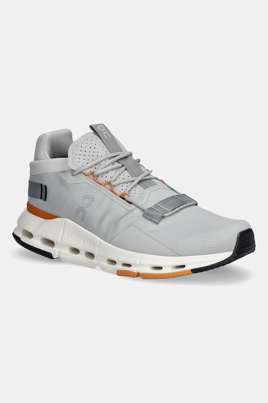 Беговые кроссовки Cloudnova 0 On Running, серый 
Беговые кроссовки Cloudnova 0 On Running, серый