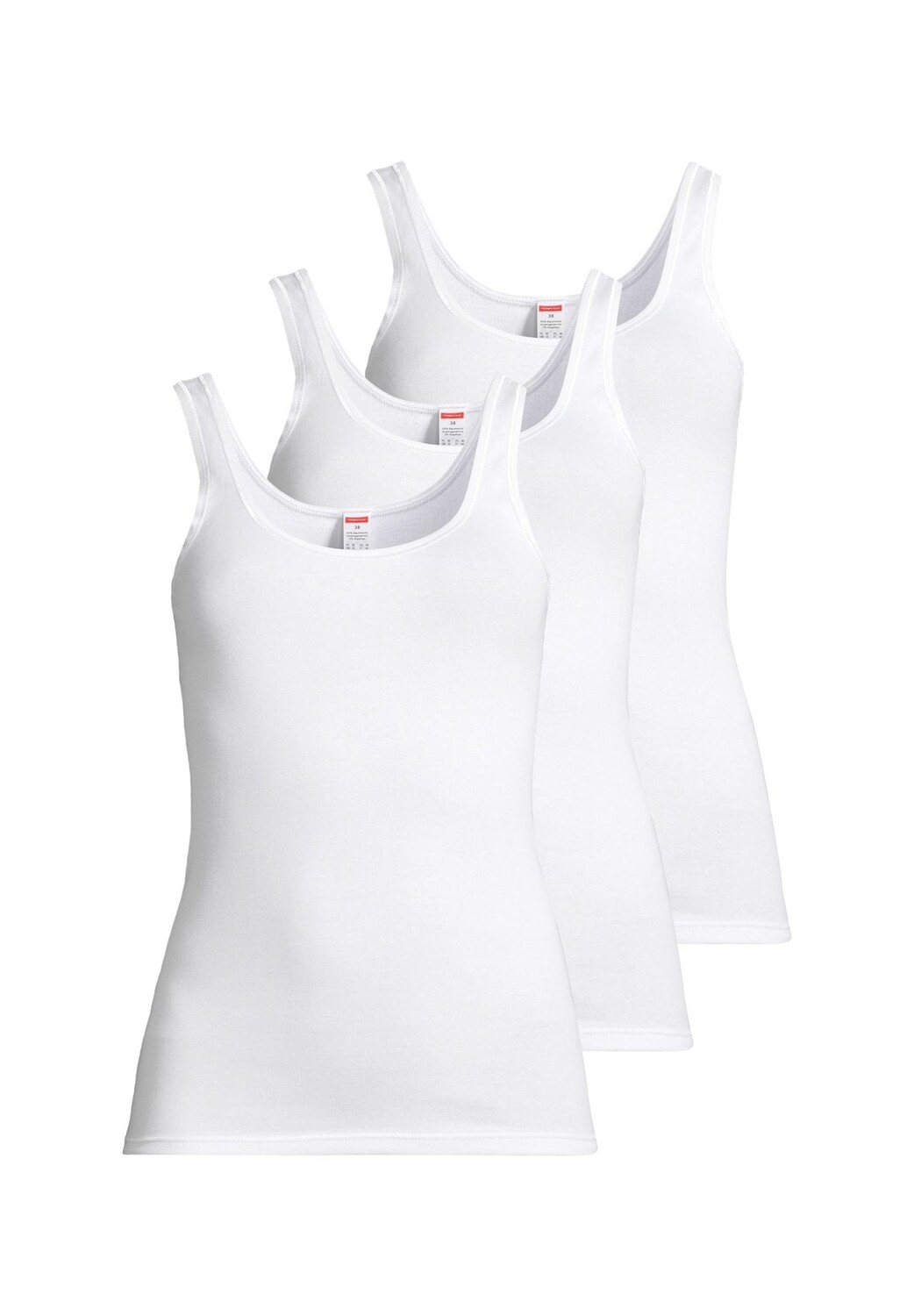 Нижняя рубашка/верхний комплект из 3 тонких рубашек -con-ta-, белый
Нижняя рубашка/верхний комплект из 3 тонких рубашек -con-ta-, белый