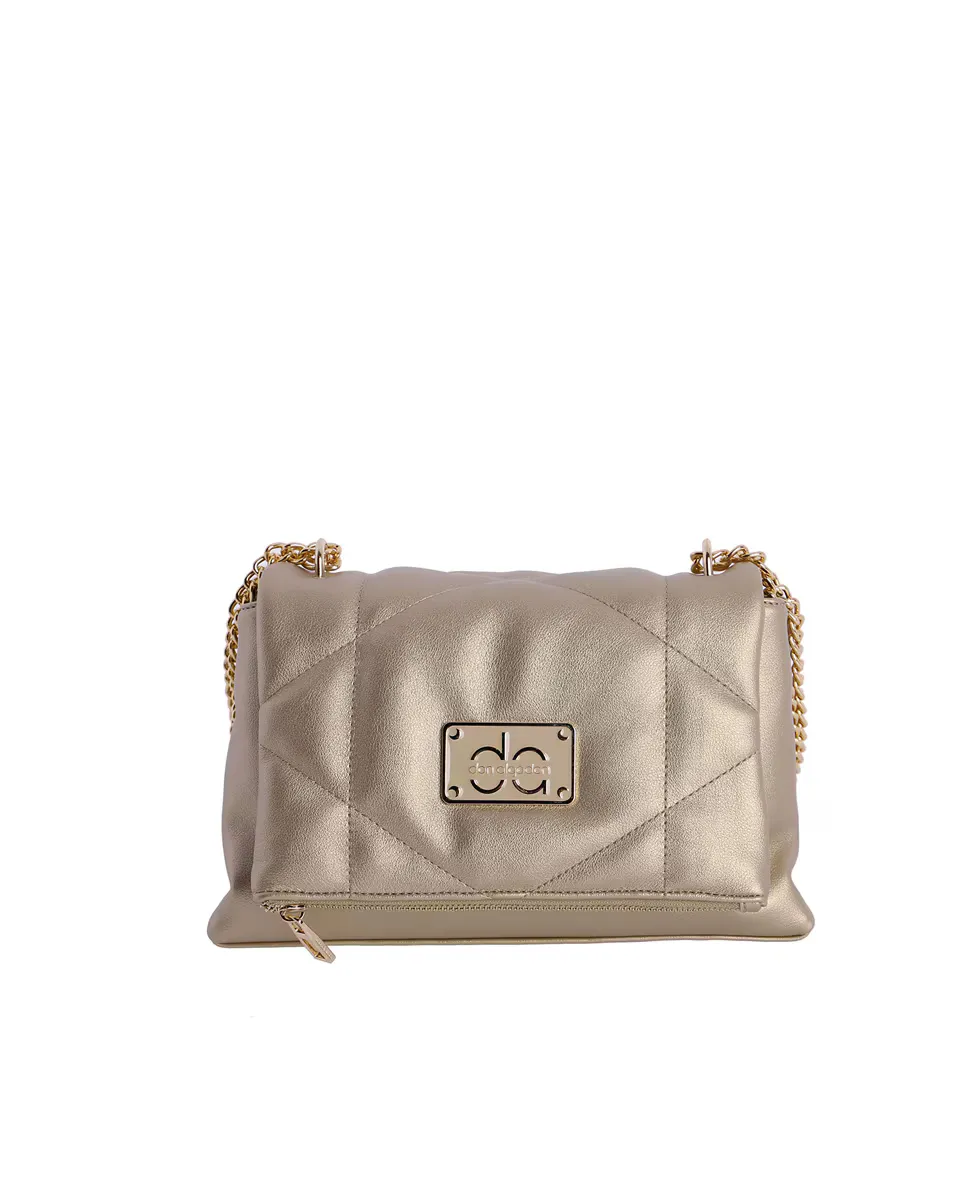 Женская сумка через плечо Diana золотистого цвета на молнии Don Algodón, золотой
Женская сумка через плечо Diana золотистого цвета на молнии Don Algodón, золотой